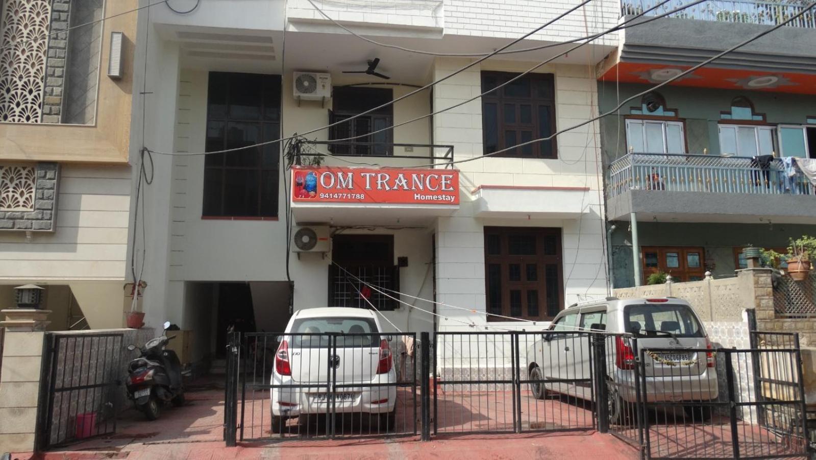 Om Trance Homestay ชัยปุระ ภายนอก รูปภาพ